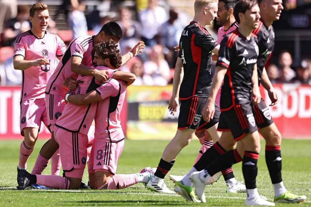 Inter Miami le amargó el regreso a las canchas a Martín Rodríguez. Foto: Getty Images.