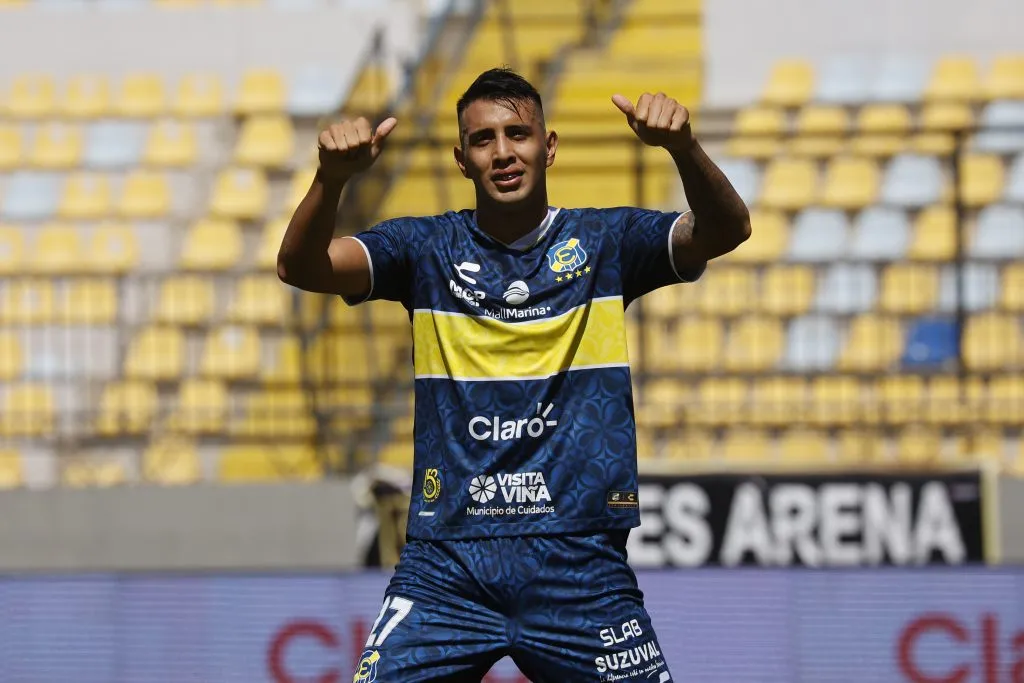 Contreras anotó un doblete para el triunfo de Everton | Photosport