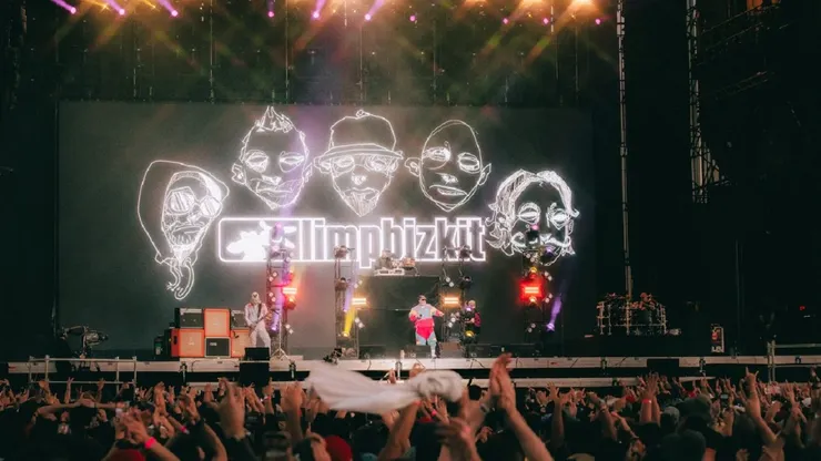 Así fue la presentación de Limp Bizkit en Lollapalooza.