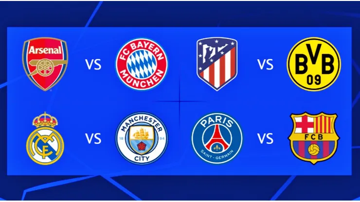 Los cuartos de final de la Champions están a la vuelta de la esquina.