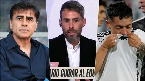 Jorge Valdivia le pegó a Gustavo Quinteros ante el gran presente de Cristián Zavala.