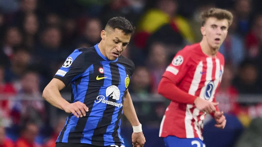 Alexis Sánchez fue uno de los villanos del Inter de Milán. Foto: Getty Images.