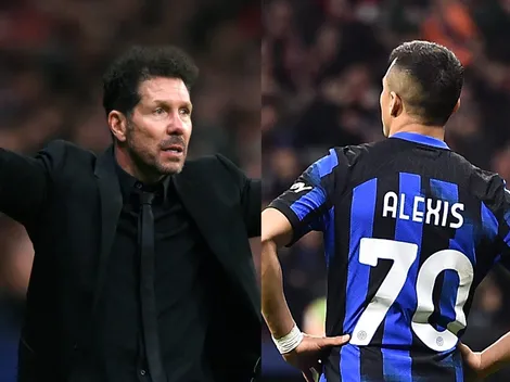 Simeone revela una cábala que nació con penal fallado de Alexis