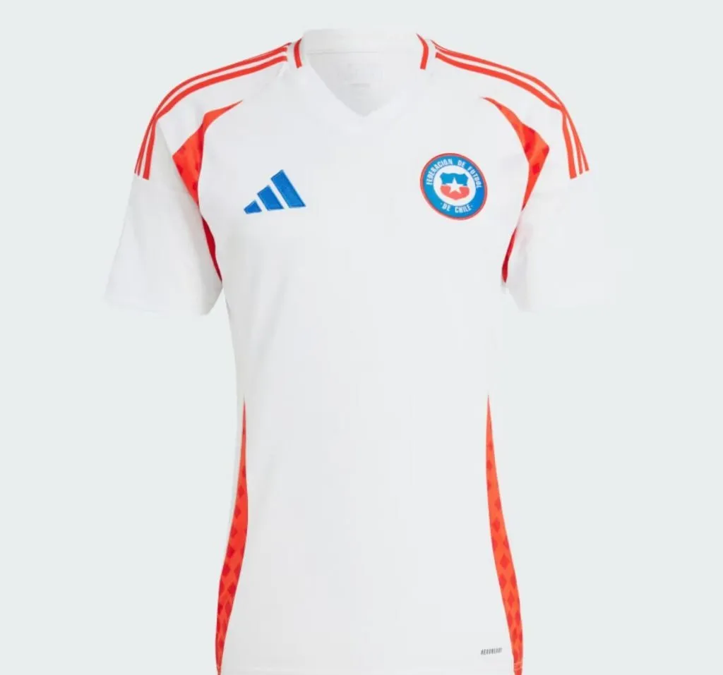 La camiseta alternativa de Chile. Foto: Adidas.