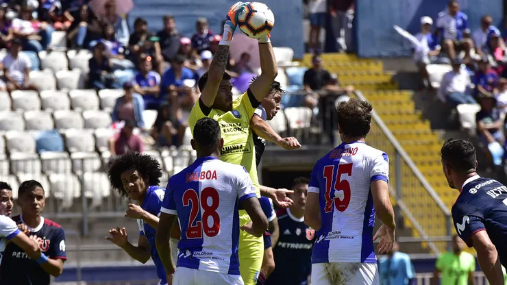 Apenas cinco partidos jugó Agustín Rossi en Deportes Antofagasta.