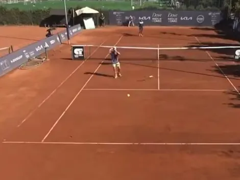 Challenger de Santiago: descalificado por patear la silla al árbitro