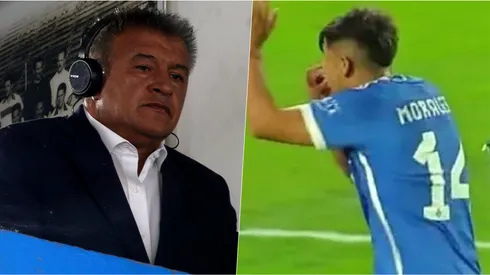 Borghi le respondió al juvenil azul por su polémico gesto.