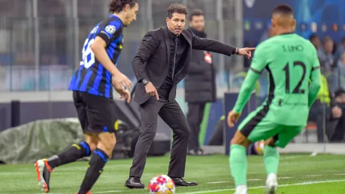 Diego Simeone y Atlético de Madrid van por la remontada en la Champions League.