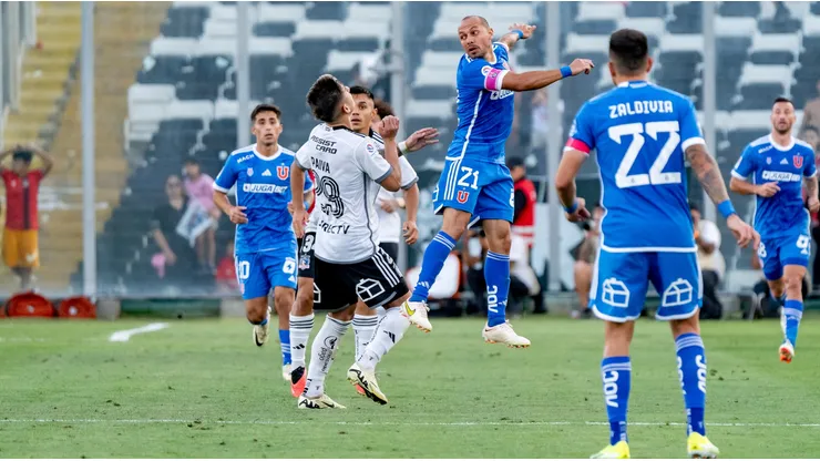 Marcelo Díaz y su particular forma de revivir el Superclásico.