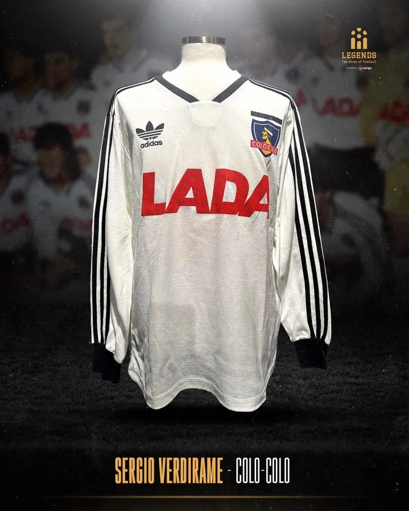 Colo Colo también dice presente con su camiseta de 1991.
