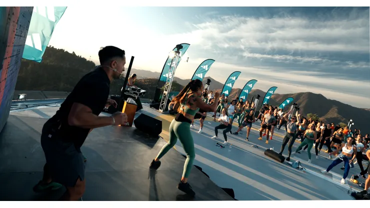 La invitación de adidas es a romper los "no puedo" y a confiar más en sus capacidades. Así, lo reflejó en el lanzamiento realizado en Santiago.