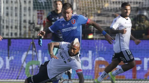 Matías Zaldivia fue el capitán de la U tras la salida de Marcelo Díaz.