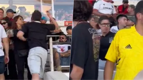 El hincha agresor podría recibir una dura sanción.