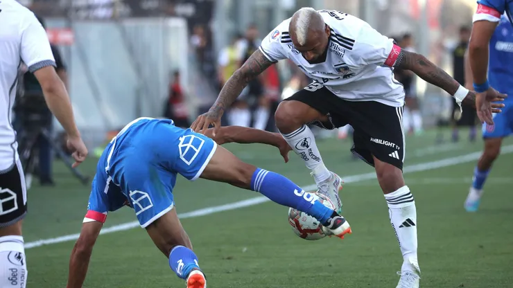 Arturo Vidal mostró un bajísimo nivel en Colo Colo.