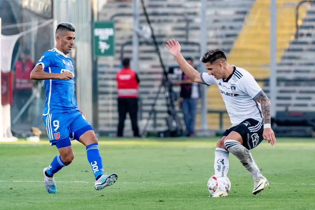 Guillermo Paiva otra vez ingresó en el descanso: reemplazó a Cristián Zavala en Colo Colo. (Foto: Guille Salazar | RedGol).