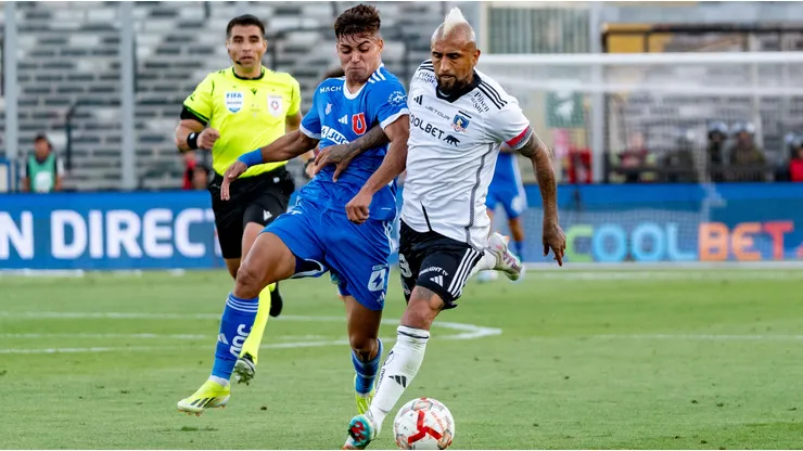 Arturo Vidal jugó los 90 minutos en el Superclásico.
