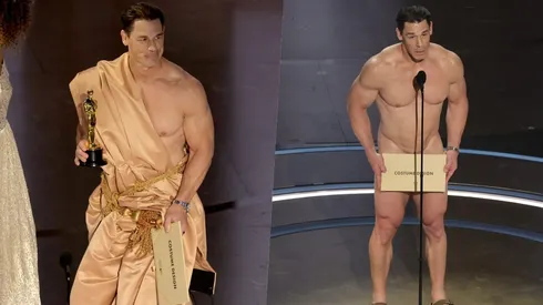John Cena sorprende al presentarse desnudo en los Premios Oscars 2024