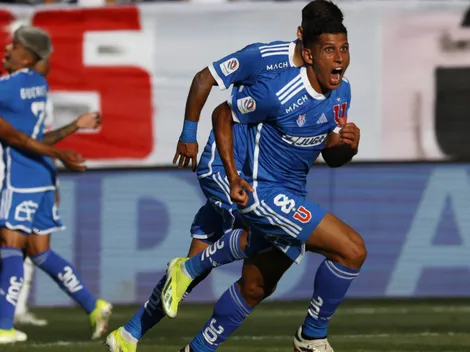 El golazo de Israel Poblete para la U ante Colo Colo