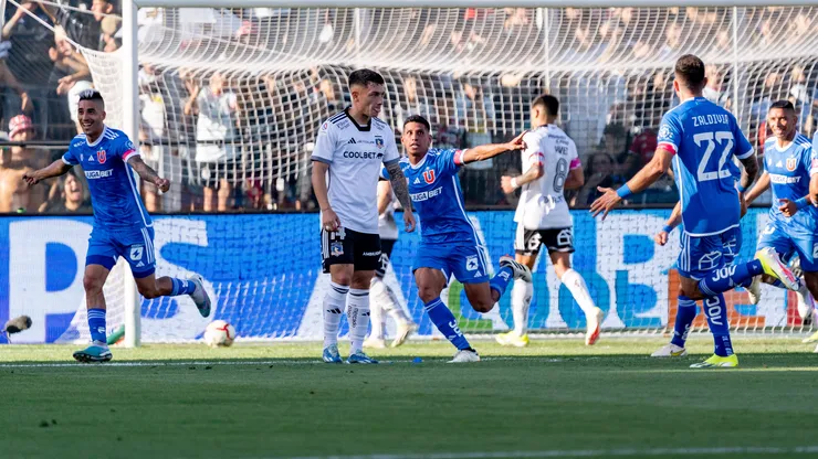 Se acabó la racha alba: la U le ganó a Colo Colo en el Monumental.