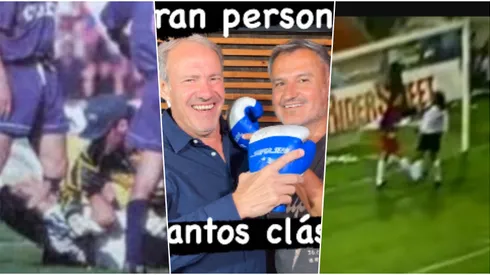 El ex delantero de Colo Colo y el otrora arquero de la U viven la previa del Superclásico como dos amigos... en los 90 se agarraron a combos.