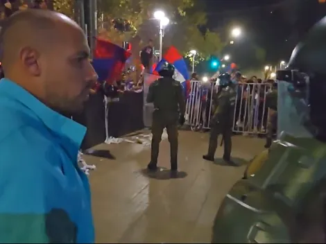 Chelo Díaz encara a Carabineros tras incidentes en banderazo