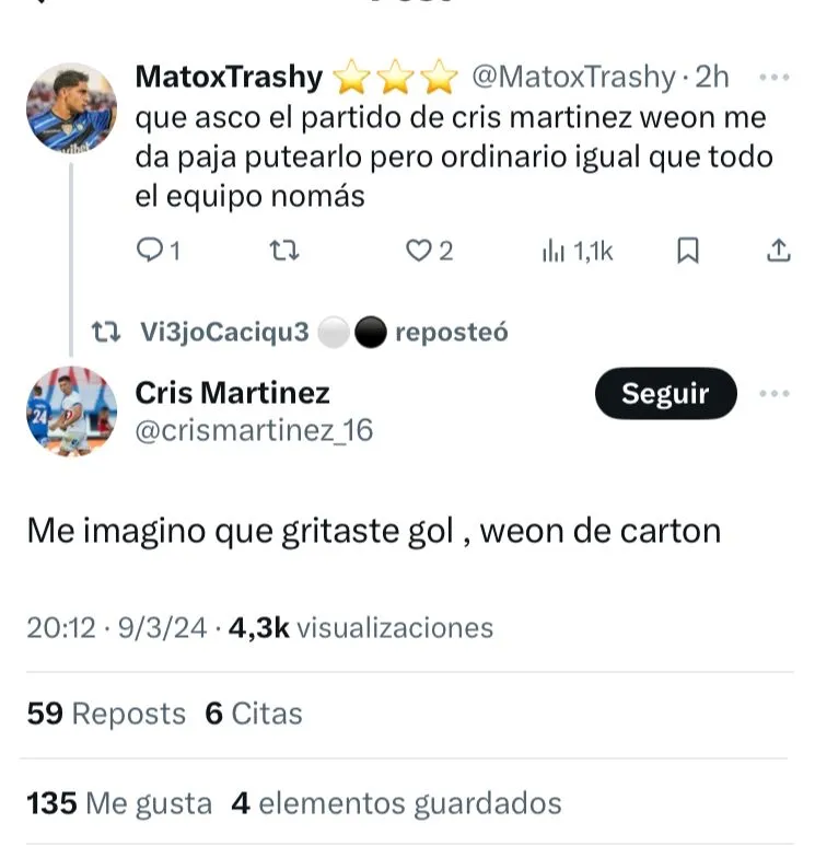 Captura Twitter.