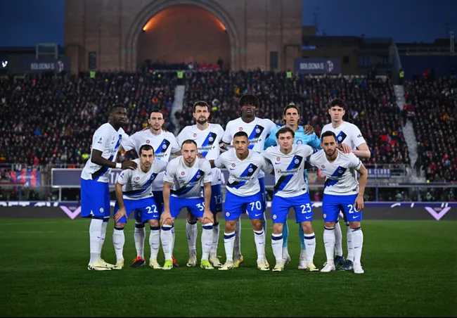 La oncena del Inter ante el Bologna. (Foto: Inter de Milán).