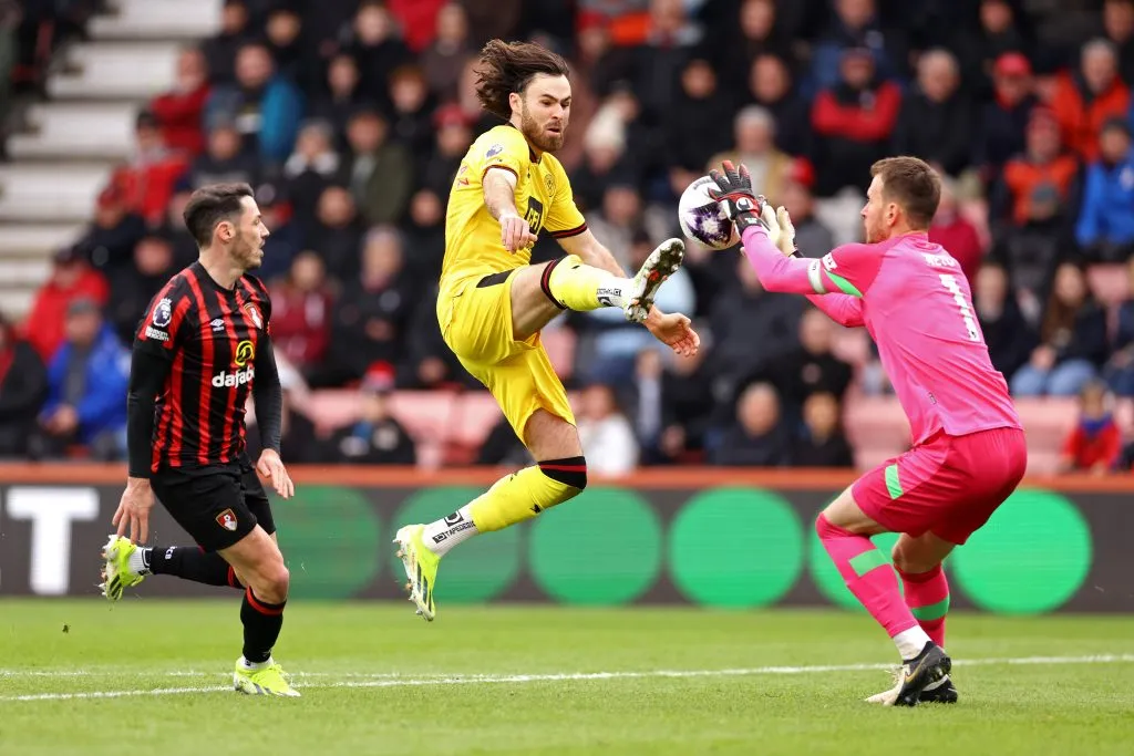 ¡Casi! Brereton estuvo a nada de anotar ante Bournemouth | Getty Images