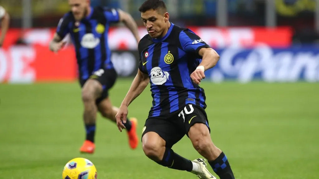 Alexis Sánchez e Inter de Milán se juegan la clasificación en Champions ante el Atlético de Madrid. Foto: IMAGO.