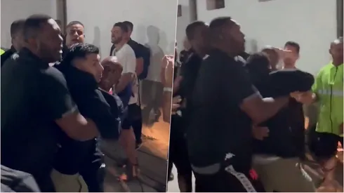 Medel casi se va a los golpes