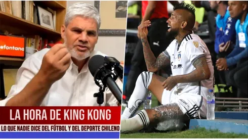 ¿Problemas en Colo Colo? La dura afirmación de Juan Cristóbal Guarello por la lesión de Arturo Vidal.