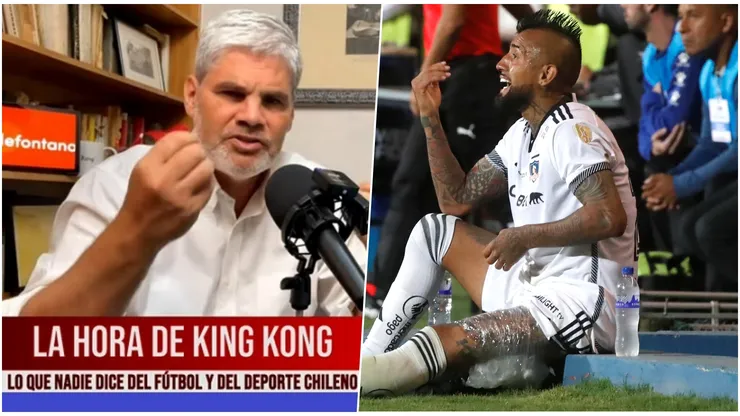 ¿Problemas en Colo Colo? La dura afirmación de Juan Cristóbal Guarello por la lesión de Arturo Vidal.