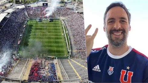 Matamala es un reconocido hincha de Universidad de Chile.