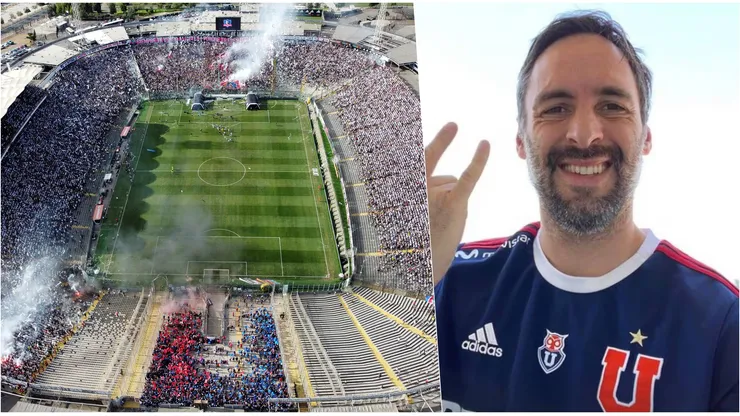 Matamala es un reconocido hincha de Universidad de Chile.