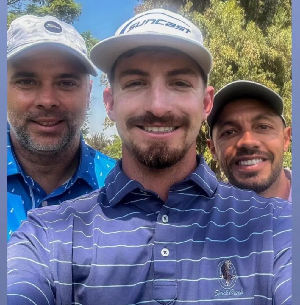 El equipo que formó junto a Sam Bennet y González.
