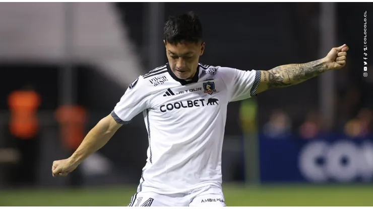 Cristián Zavala marcó el empate para Colo Colo ante Trinidense.