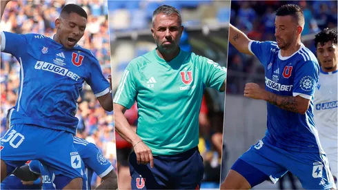 Cristián Palacios y Luciano Pons se pelean el puesto de 9 en la U para el Superclásico.