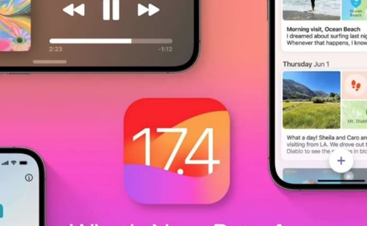 Llega iOS 17.4 al iPhone: Estas son las novedades de Apple