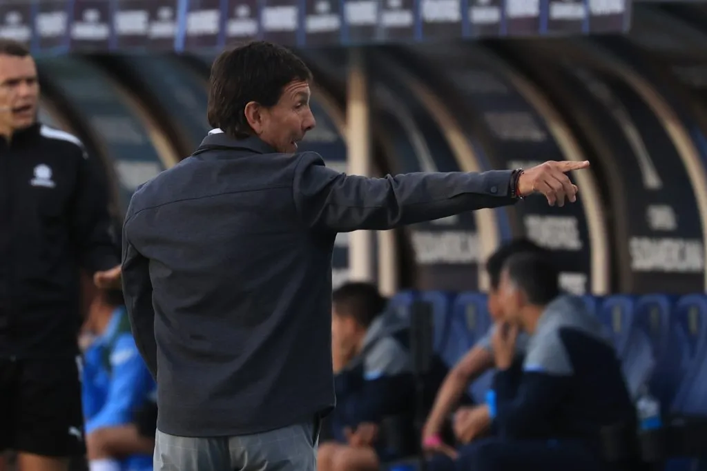 Fernando Díaz en el duelo ante la UC. (Eduardo Fortes/Photosport).
