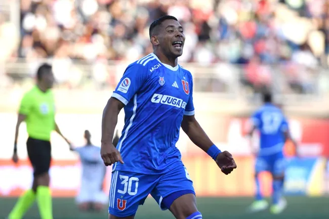 El delantero suma dos goles en la misma cantidad de partidos. Foto: Photosport.