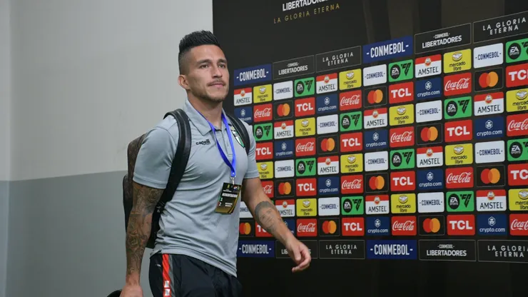 Bryan Carrasco en los pasillos del reducto asunceño. 