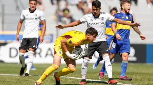 El arquero Gabriel Maureira fue la gran figura de Colo Colo.