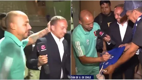 El reencuentro entre los Marcelos Díaz generó una catarata de risas.