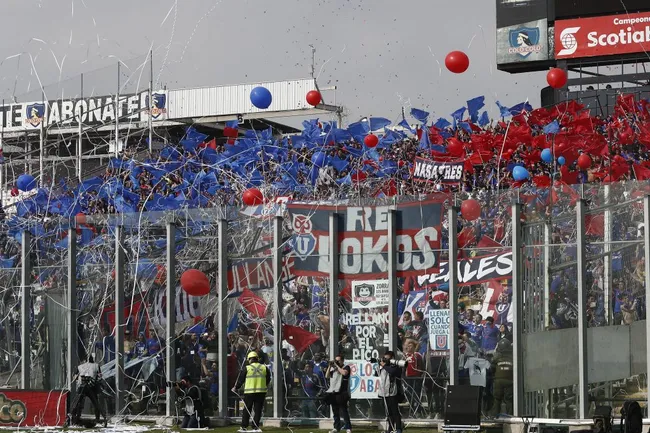 Los hinchas de Universidad de Chile no podrán comprar entradas para el Superclásico ante Colo Colo de este domingo. | Foto: Photosport.