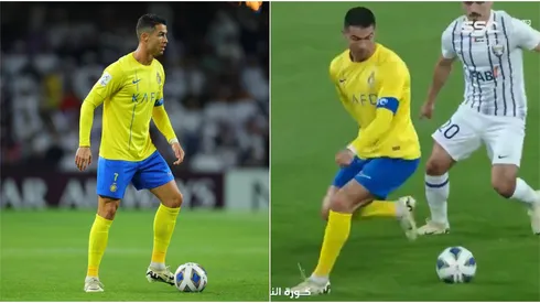 Cristiano Ronaldo quiso emular a Ronaldinho y se equivocó, lo hizo mal.