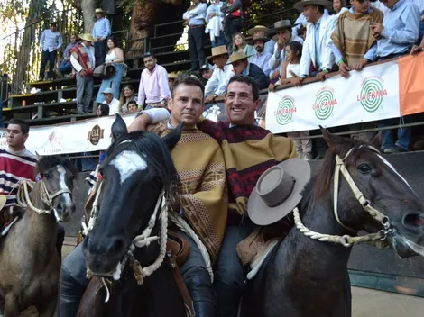 Barros y Ruiz celebraron en San Clemente
