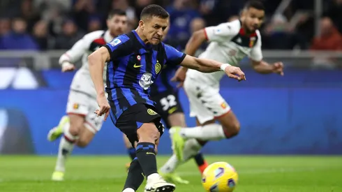 Alexis Sánchez marcó ante Genoa.