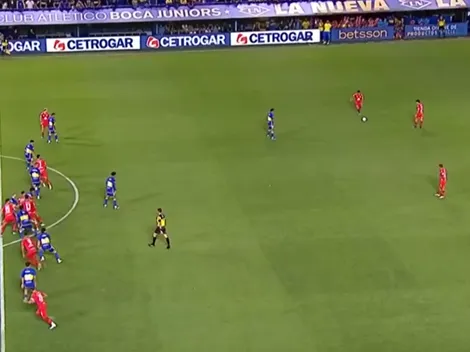 Matías Marín le marca un golazo a Boca Juniors