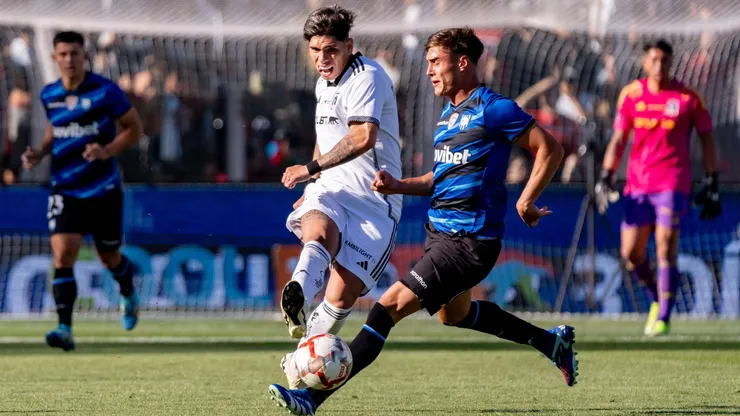 Carlos Palacios fue una de las figuras ante Huachipato.