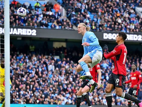El increíble gol que Haaland se comió ante el United